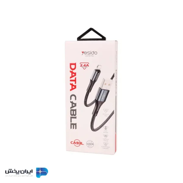 کابل شارژ لایتنینگ آیفون یسیدو مدل yesido ca93