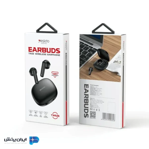هندزفری بلوتوثی یسیدو مدل yesido tws25