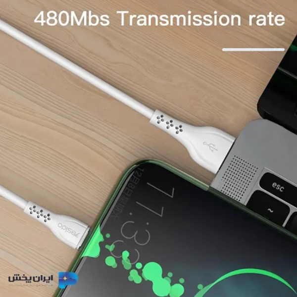 کابل شارژ usb به تایپ سی یسیدو ca71