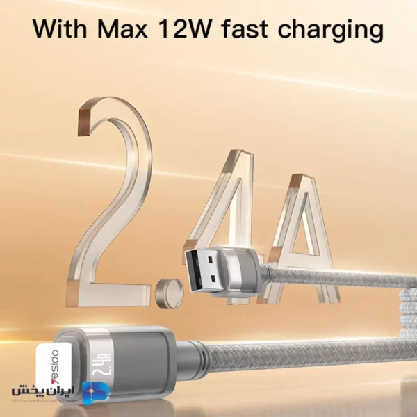 کابل usb به تایپ سی یسیدو yesido ca174