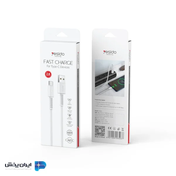 کابل usb به micro یسیدو مدل yesido CA120