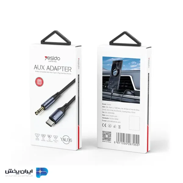 کابل تایپ سی به aux یسیدو مدل yesido YAU36