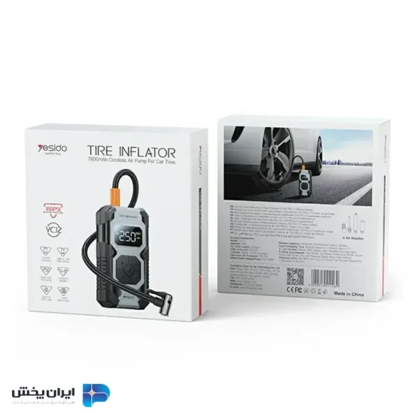 پمپ باد تایر yesido VC12