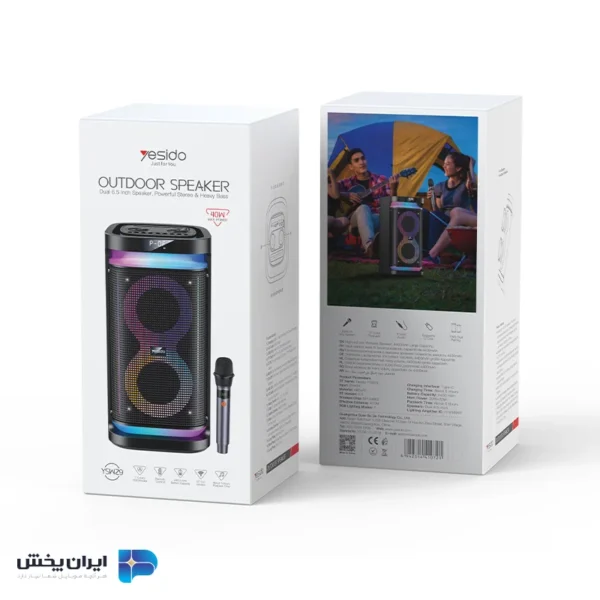 اسپیکر بلوتوثی یسیدو مدل yesido YSW29