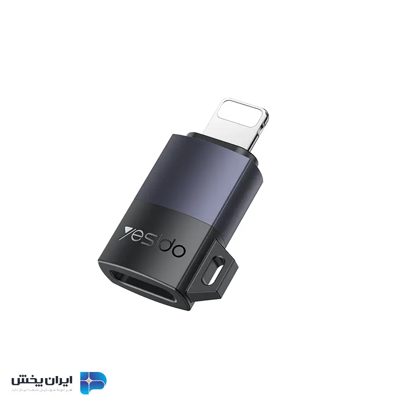 تبدیل otg تایپ سی به لایتنینگ یسیدو مدل yesido GS27