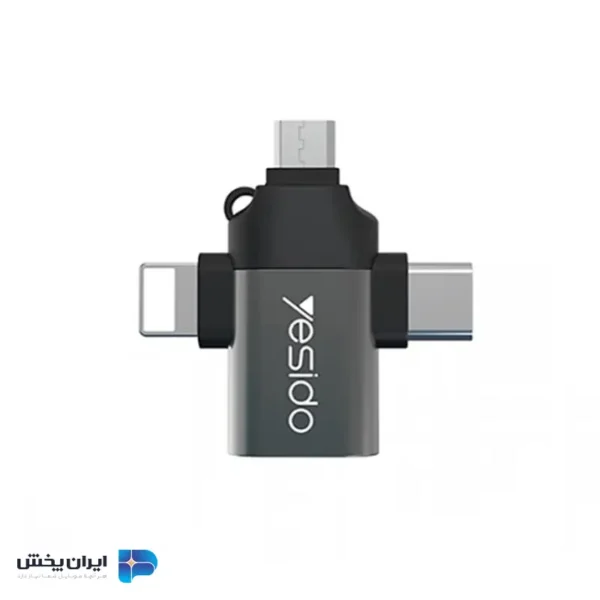 تبدیل otg سه کاره یسیدو yesido GS15 4