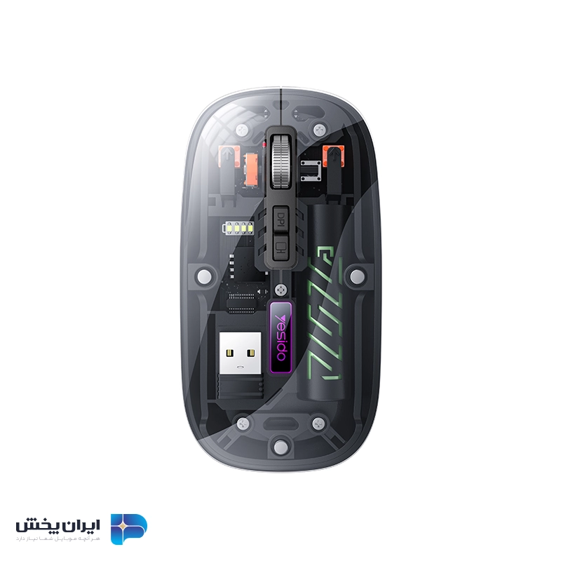ماوس بیسیم یسیدو مشکی مدل yesido KB29
