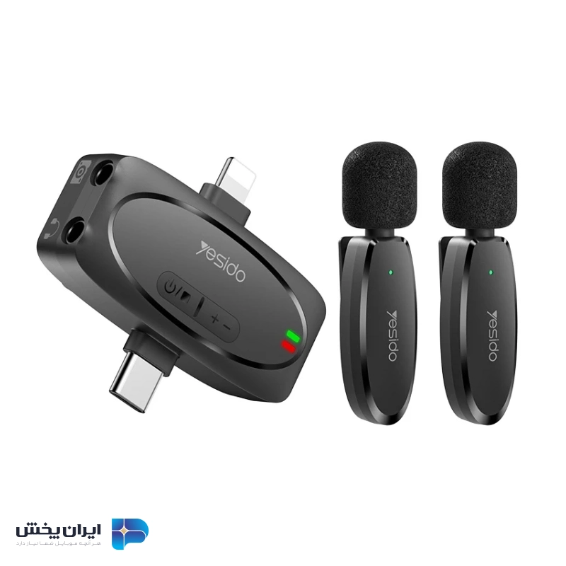 میکروفن یقه ای بیسیم یسیدو مدل yesido KR15