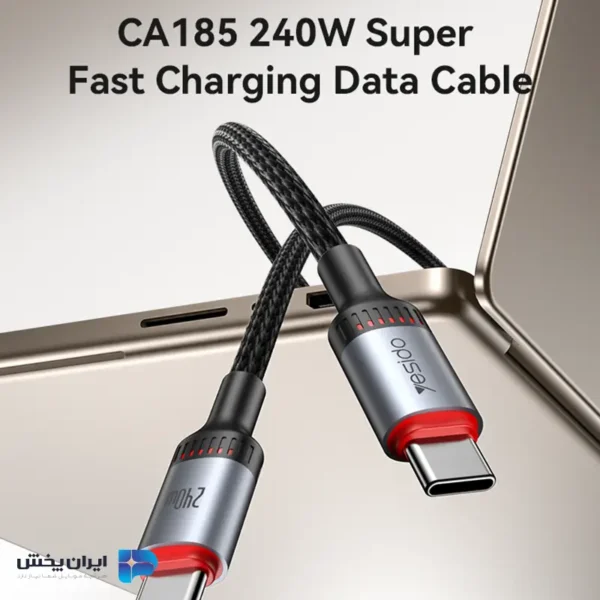کابل usb به تایپ سی led digital یسیدو yesido CA85
