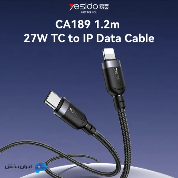 کابل تایپ سی به لایتنینگ yesido CA189