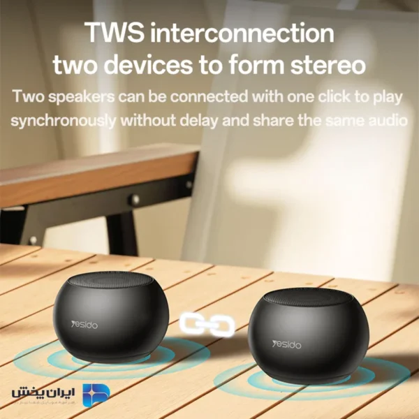 اسپیکر مینی قابل حمل مدل Yesido YSW33