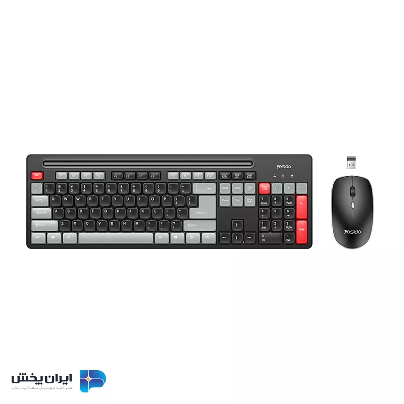 کیبورد و موس بیسیم یسیدو مدل yesido kb43