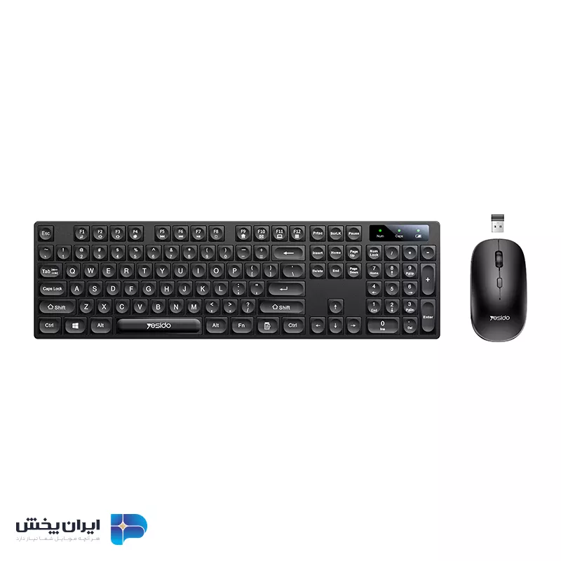 کیبورد و موس بیسیم یسیدو مدل yesido kb42 ar