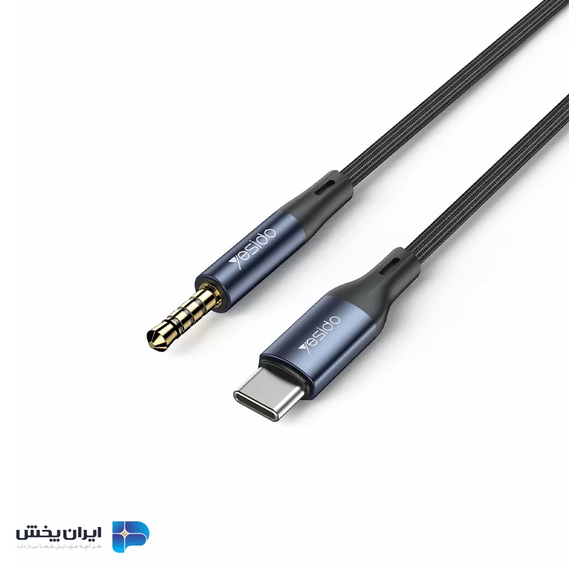 تبدیل جک aux به تایپ سی یسیدو مدل yesido yau42